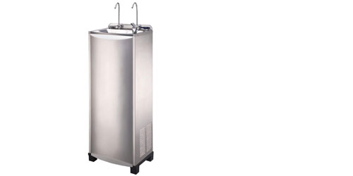 Fuente agua fría y temperatura ambiente